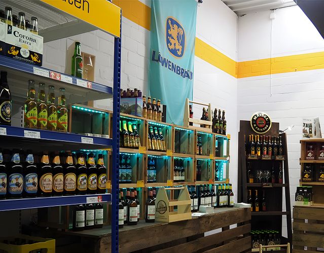 Einblick in unser Sortiment im Getränkecenter